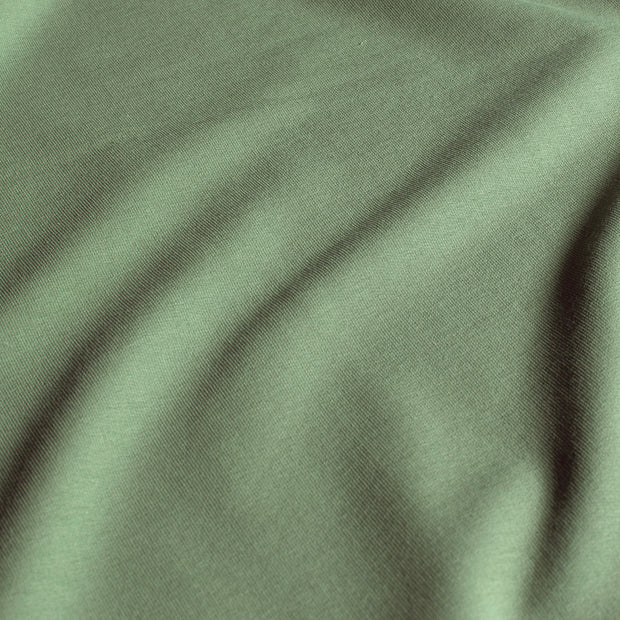 Felpa GOTS tela Unicolor Menta
