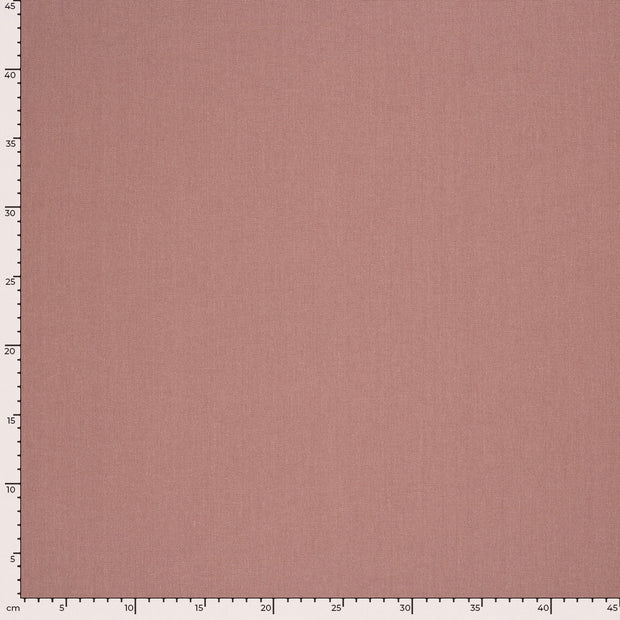 Lino Viscosa Tejido tela Unicolor Rosa