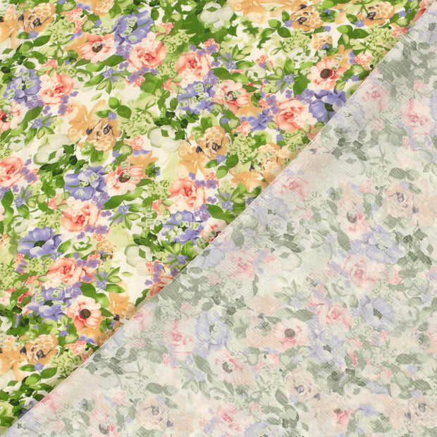 Polyester Bubble fabric Flowers 