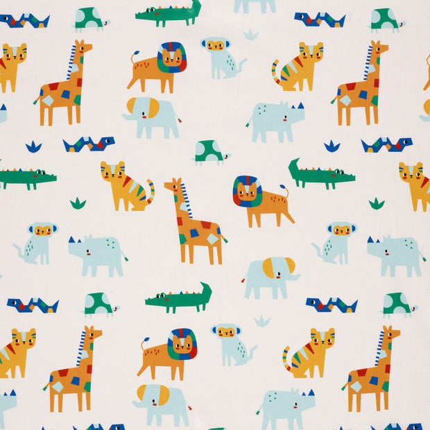 Cotton Poplin fabric Off White matte 