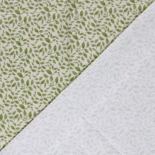 Waffle piqué fabric  
