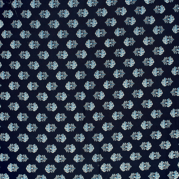 Voile fabric Indigo 