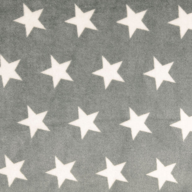 Alphen Fleece fabric Grey 