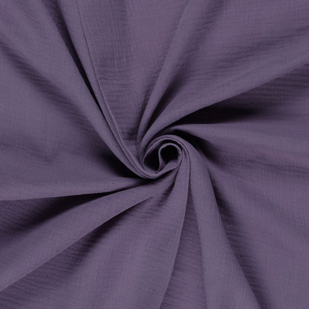 Muslin fabric Mauve 