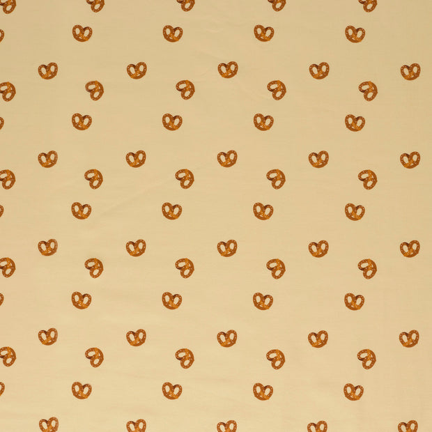 Jersey fabric Beige soft 