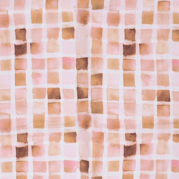 Viscose Poplin fabric Coral 