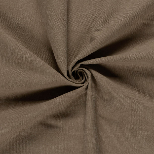 Canvas fabric Taupe Grey 