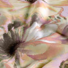digital printed Flowers Raspberry