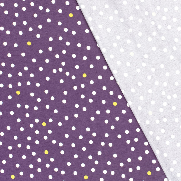 Viscose Jersey fabric Dots printed 