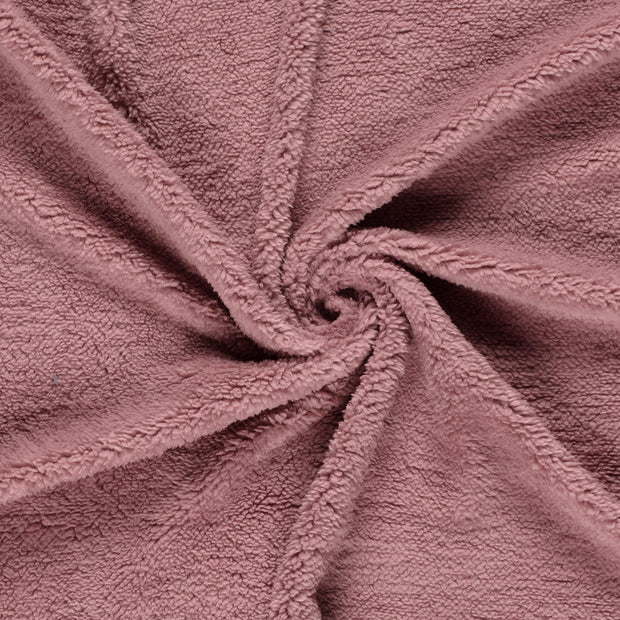 Sherpa Fleece fabrik Hell Mauve 