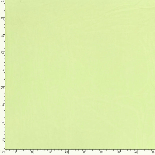 Chiffon fabrik Uni Lime Grün