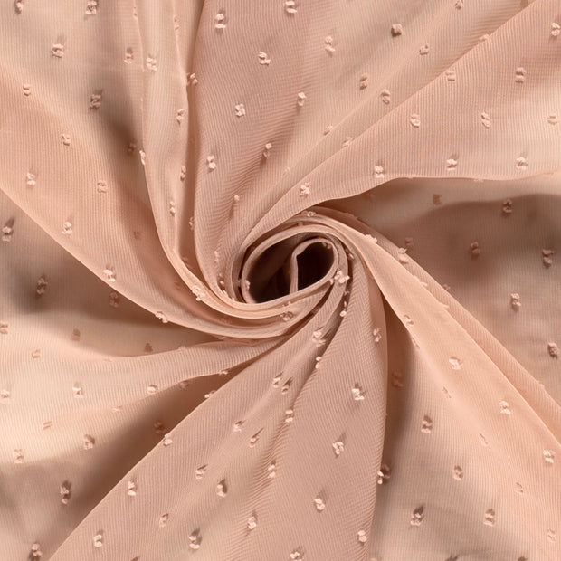Chiffon fabric Unicolour Pink