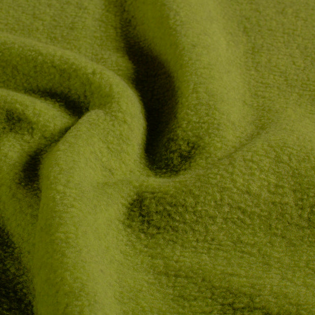 Fleece stof Effen Groen