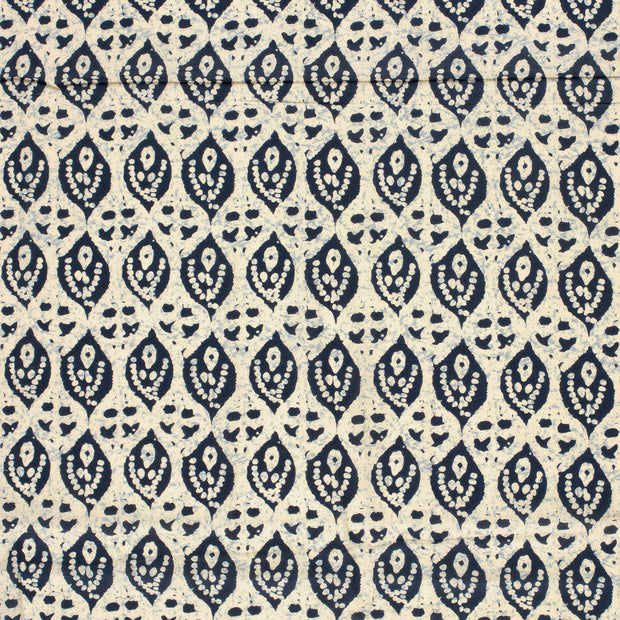 Voile stof Indigo 