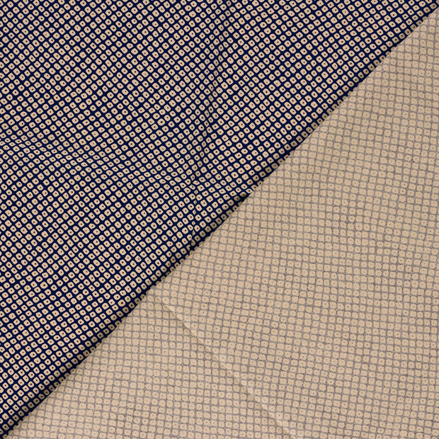 Cotton Poplin fabric Diamonds printed 