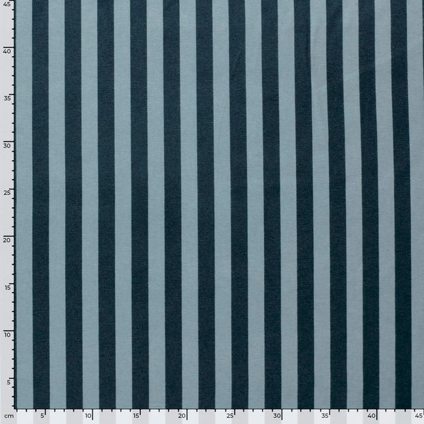 Flannel fabric Stripes Navy