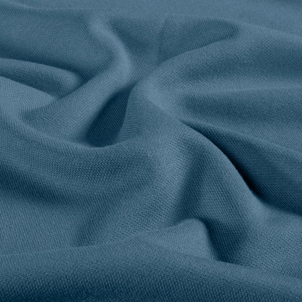 Rib Jersey fabric Unicolour Indigo