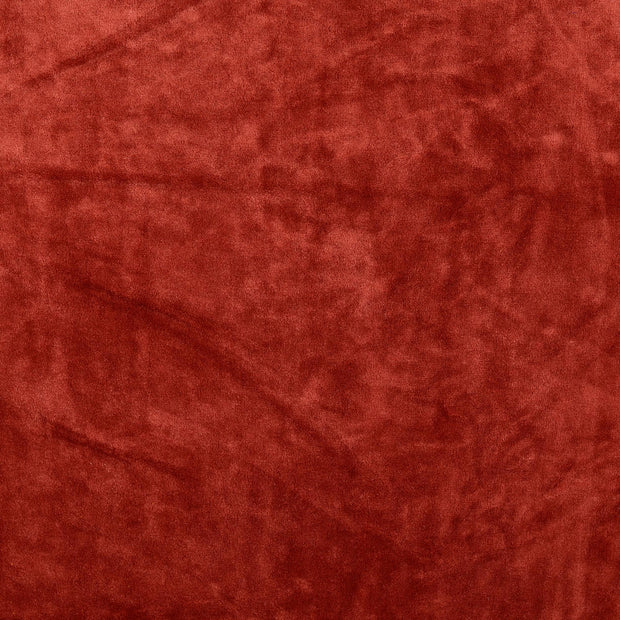Nicky velours fabric Unicolour Brown