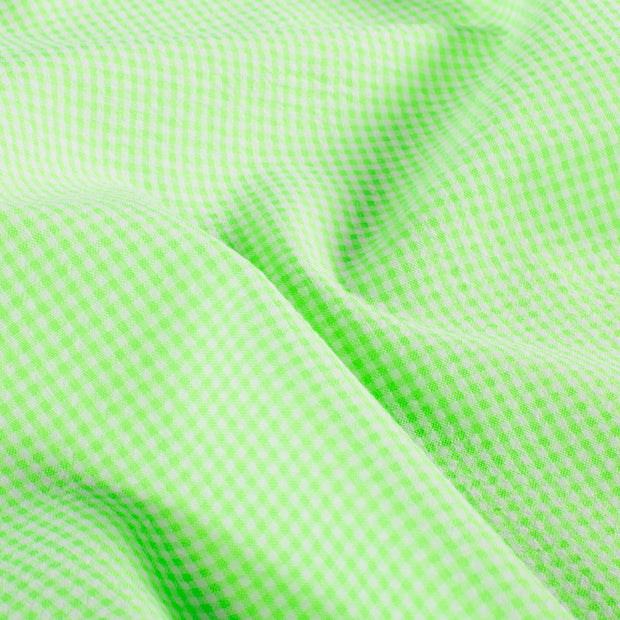 Algodón Popelina tela Unicolor Neon Verde