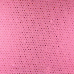 Polyester Jersey gelamineerd Stippen Licht roze