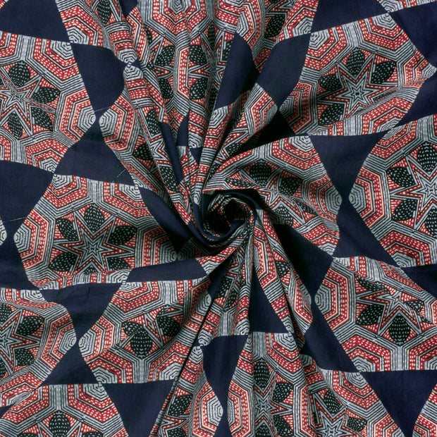 Voile fabric Indigo 