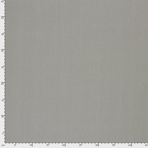 Canvas fabric Unicolour Taupe Grey