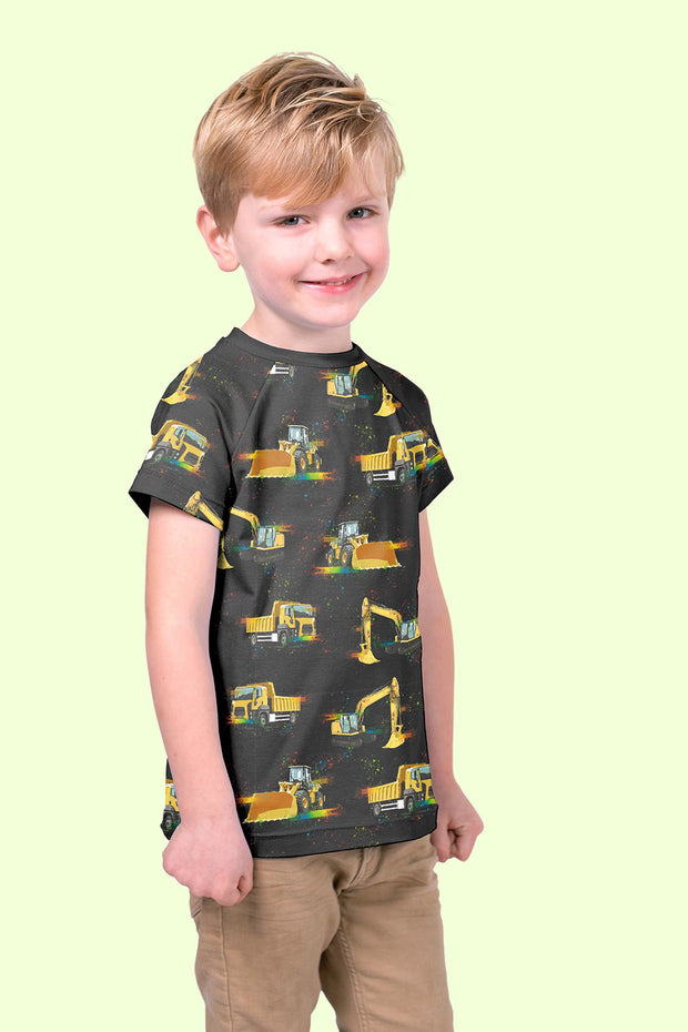 Jersey fabric Black soft 