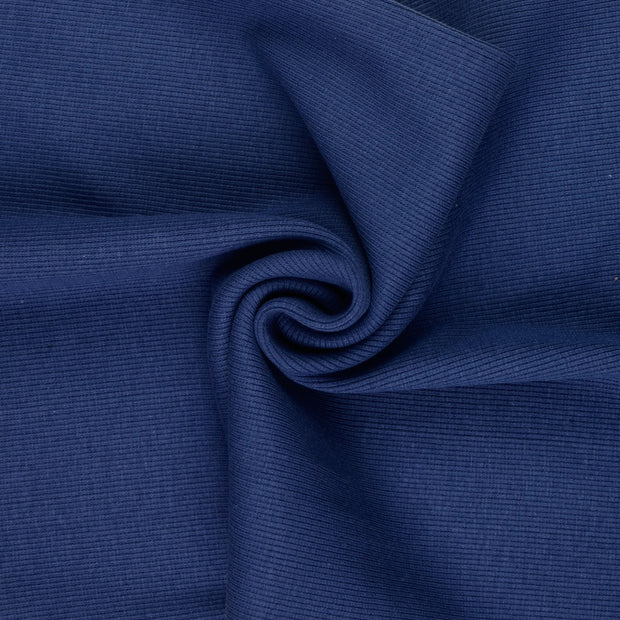 Heavy Knit tela Azul marino 
