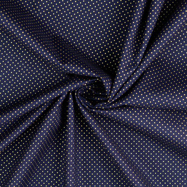  fabric Navy printed 