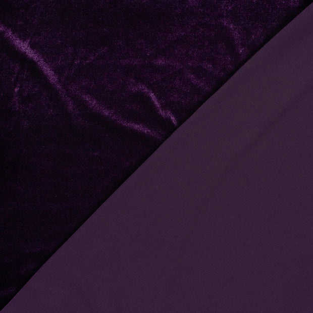 Velvet fabric Unicolour 