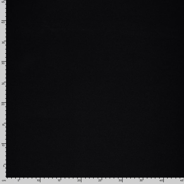 Milano tissu Unicolore Noir