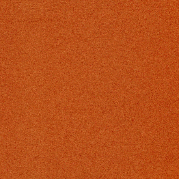 Wool Boucle fabric Unicolour Orange