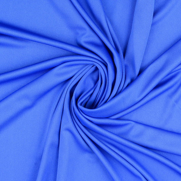 Polyester Jersey stof Kobalt 