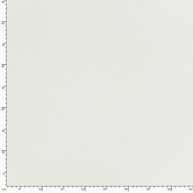 Chiffon fabrik Uni Ivory