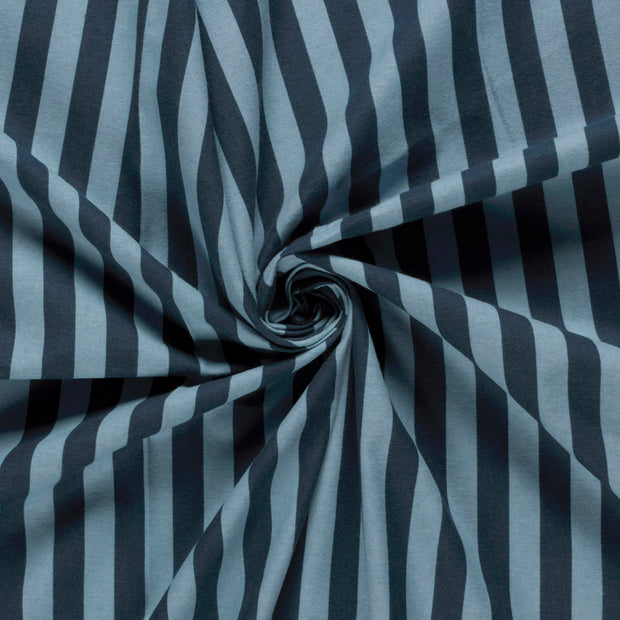 Flannel fabric Navy printed 