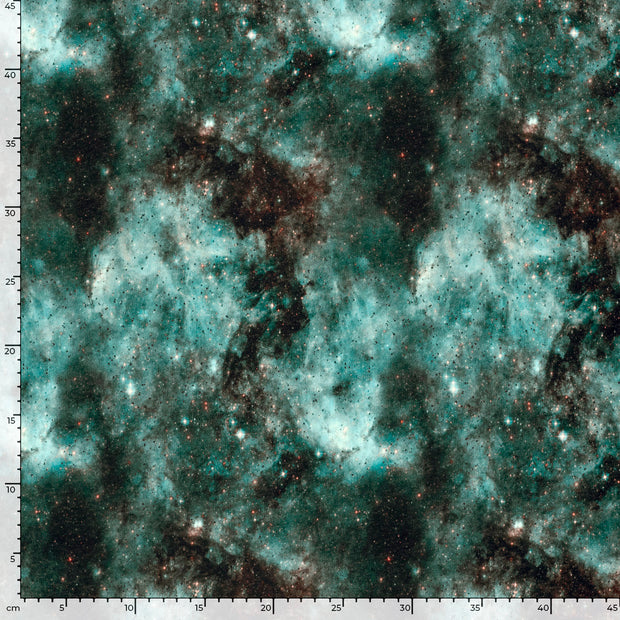 Jogging fabric Space Ice Blue