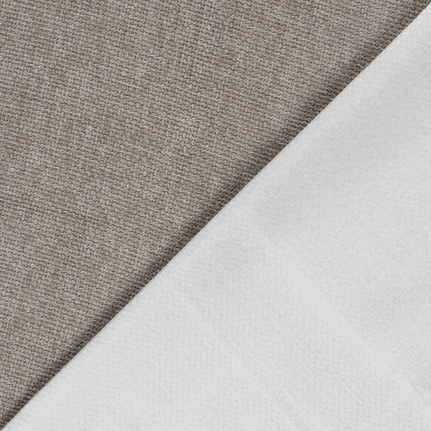 Chenille fabric Light Grey dyed 