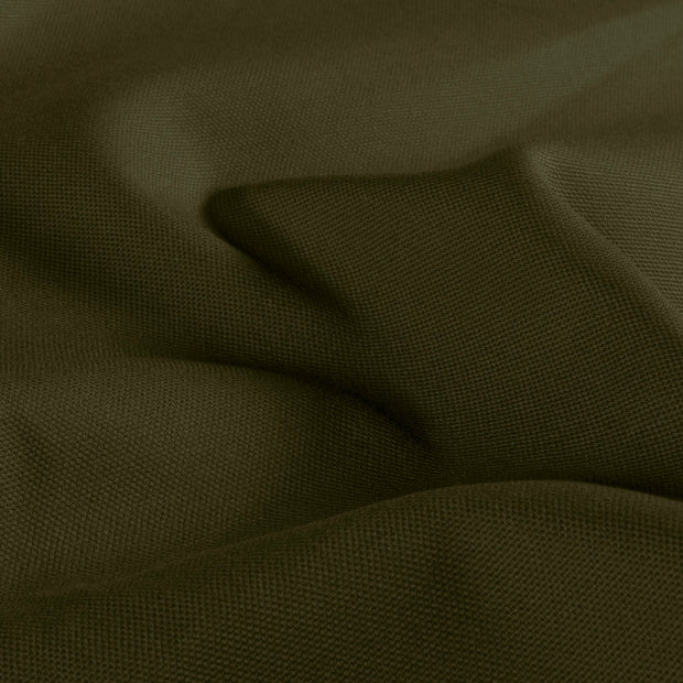 Canvas tissu Unicolore Vert kaki
