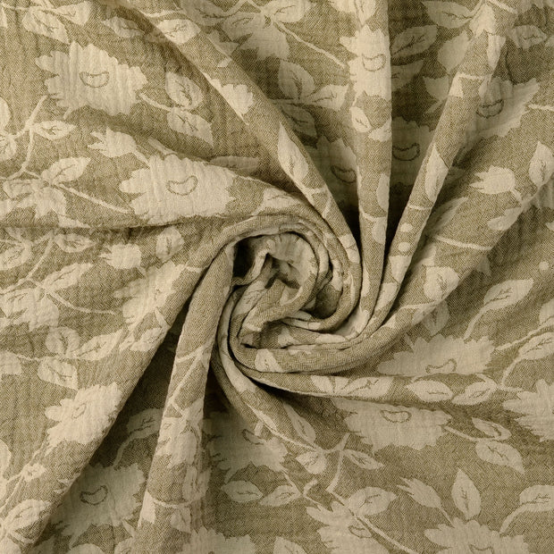 Double gaze tissu Vert 