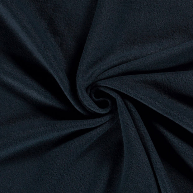 Polar Fleece fabrik Uni Marine