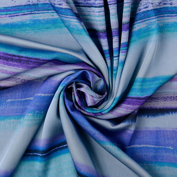 Viscose Satin fabric Cobalt 