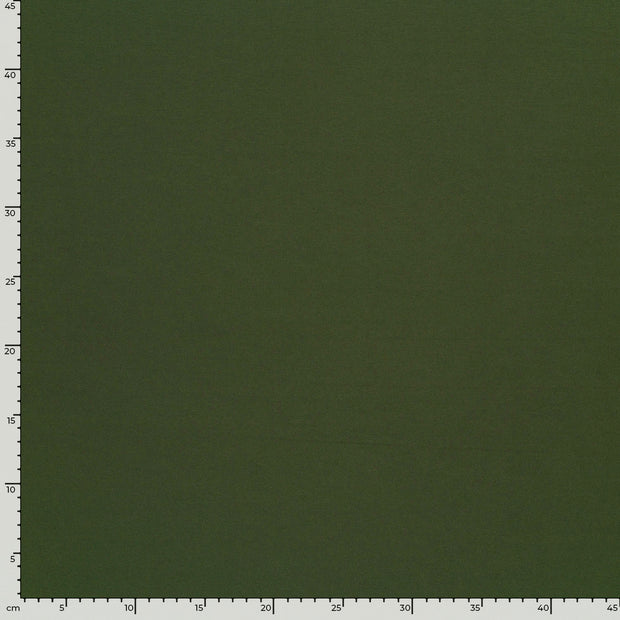 Heavy Knit stof Effen Olijf Groen