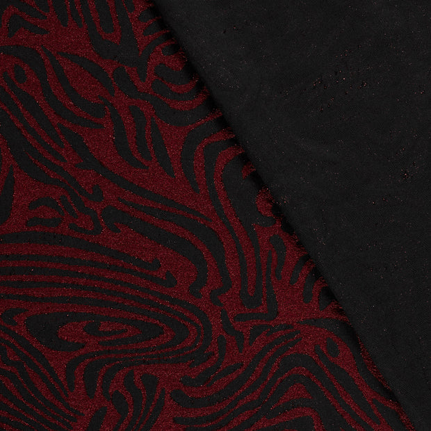 Jacquard fabric Abstract Lurex 