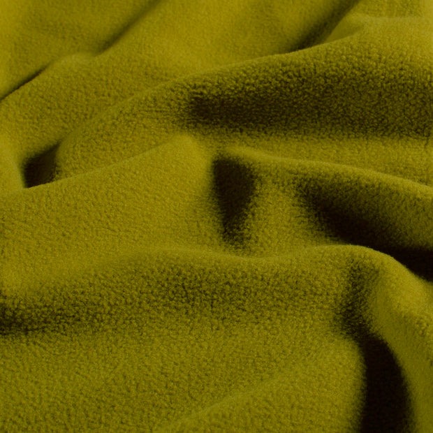 Fleece stof Effen Groen