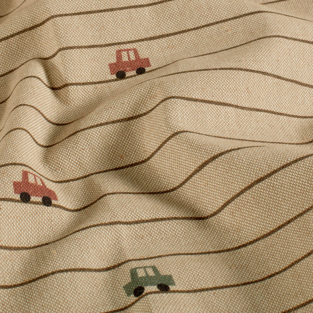 Linen Look fabric Vehicles Beige