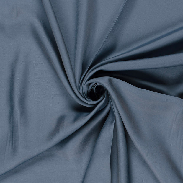Viscose Nylon Twill fabric Indigo 