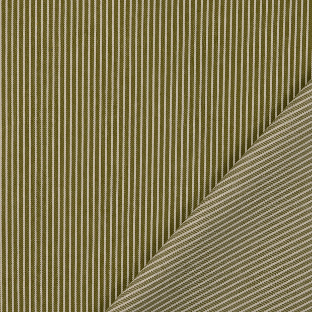 Denim fabric Olive Green 