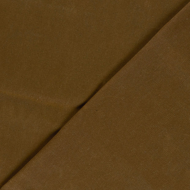 Canvas fabric Oker coated 