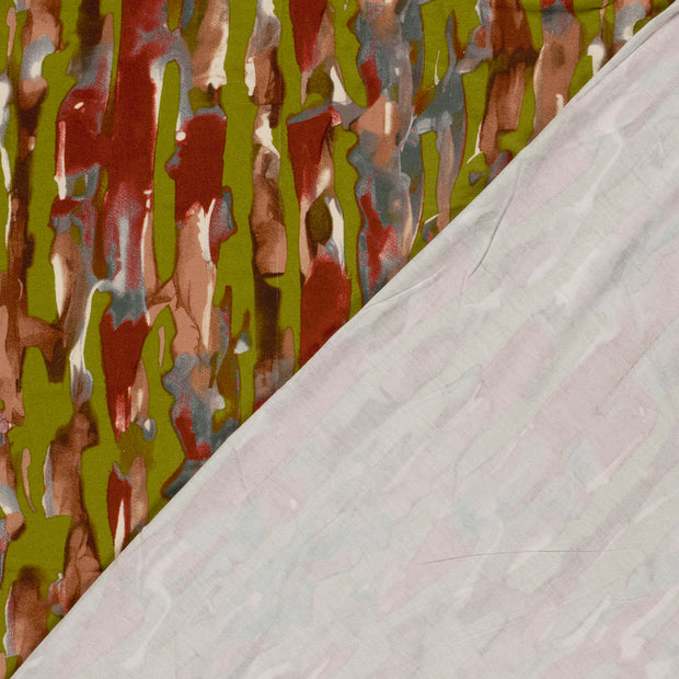 Viscose Vortex Jerséis tela Abstracto estampado 