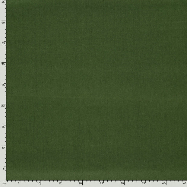 Canvas fabric Unicolour Dark Green